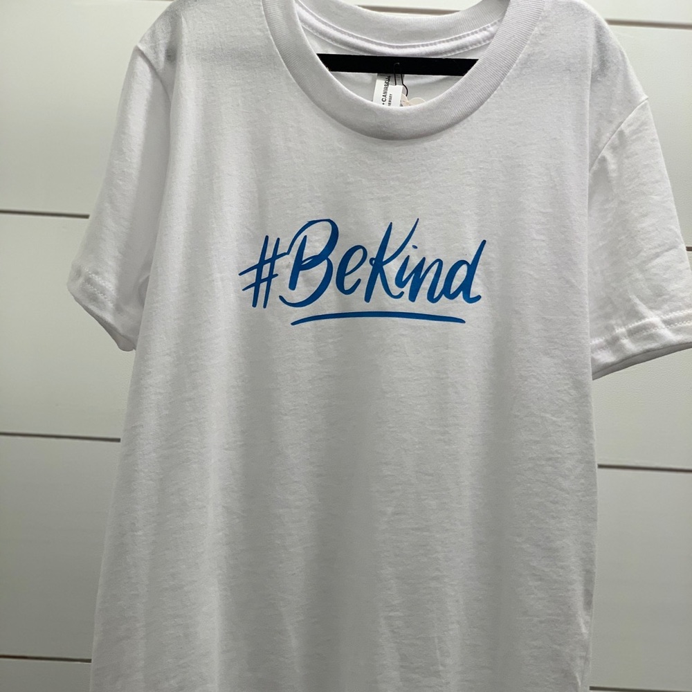 NWT Custom BELLA + CANVAS Be Kind Youth Tee